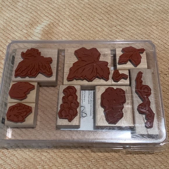 Stampin Up! Gorgeous Grapevine set of 9 (2005) - Picture 3 of 5